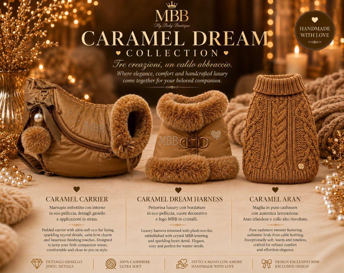 Mon Bonbon - Sac bandoulière marsupio Caramel Dream